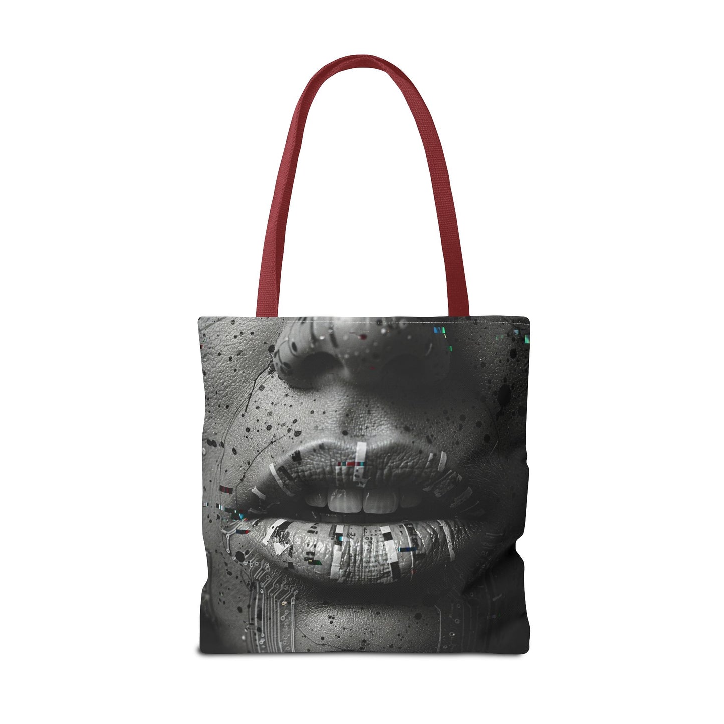 Stylish Graphic Tote Bag - Chic Everyday Carryall, Trendy Laptop Bag, Fashion Statement, Art-Inspired Gift, Eco-Friendly