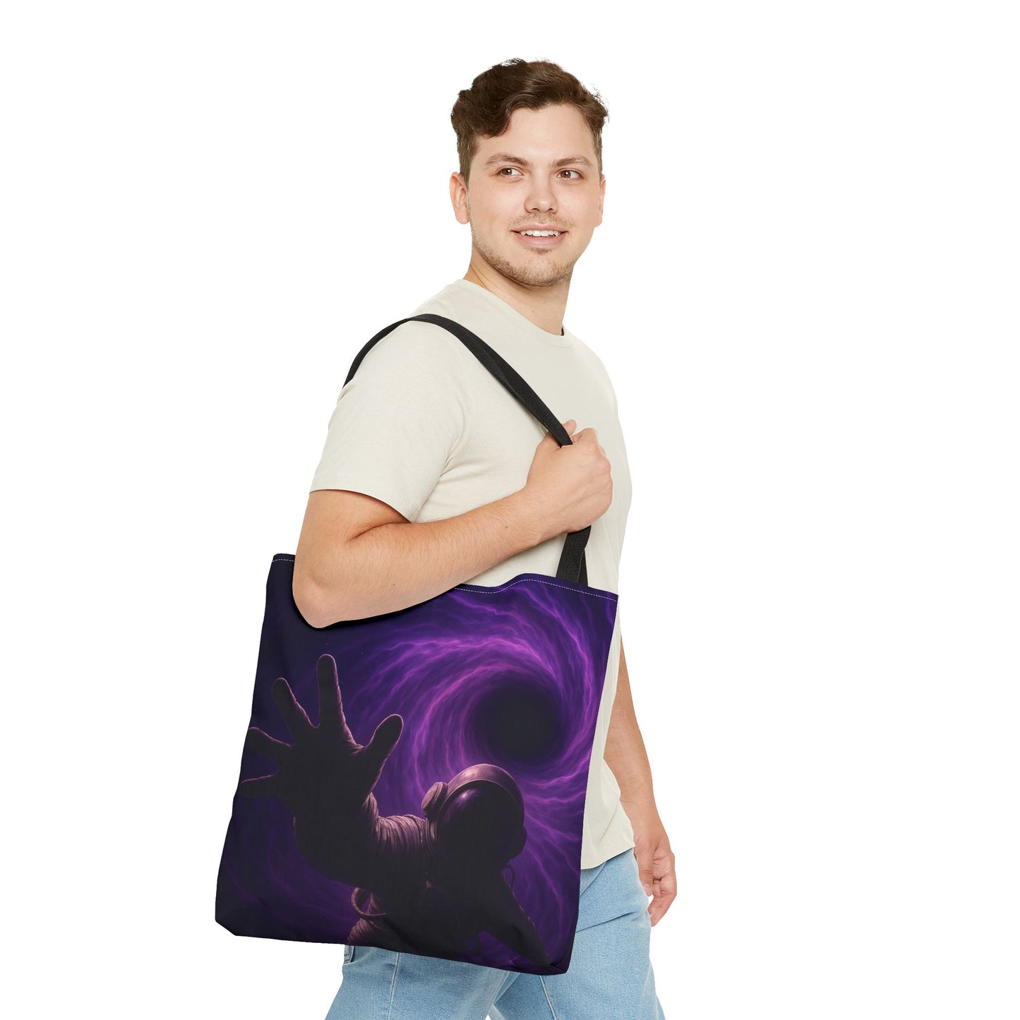 Cosmic Adventure Tote Bag | Astronaut Design | Space Lover Gift | Eco-Friendly Shopping Bag | Stylish Everyday Carryall | Unique Art Tote