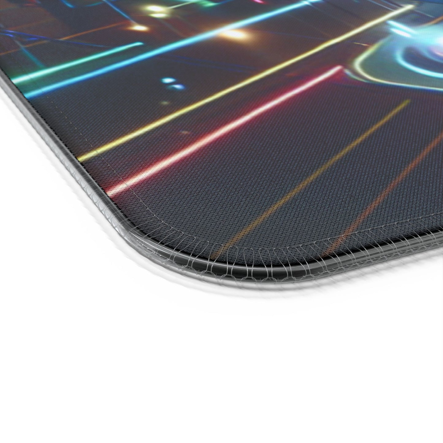 Illuminated Wireless Charging Gaming Mouse Pad, LED Pad for Gamers, Desk Accessories, Gift for Tech Lovers, Gaming Setup Decor