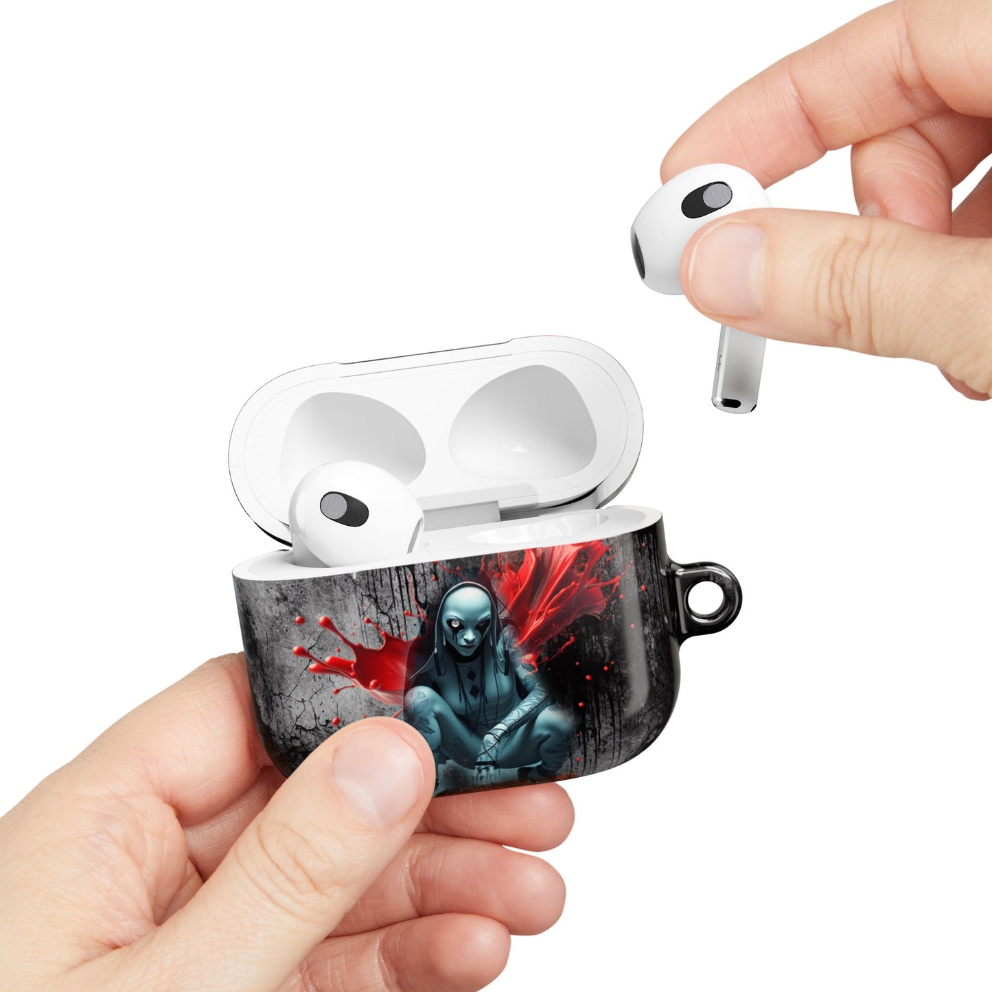 Gothic AirPod Cases - Edgy Design, Trendy Accessory, Perfect Gift for Music Lovers, Unique Style, Halloween Decor