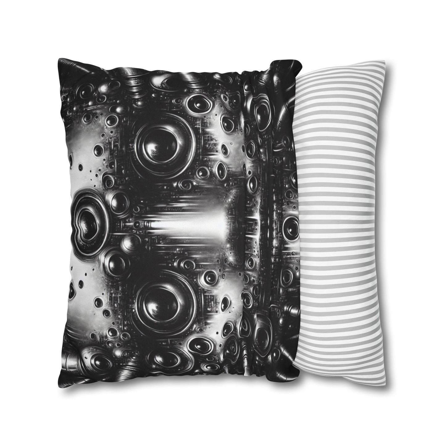 Funky Geometric Pillowcase, Modern Home Decor, Unique Throw Pillow Cover, Artistic Cushion Cover, Gift for Art Lovers