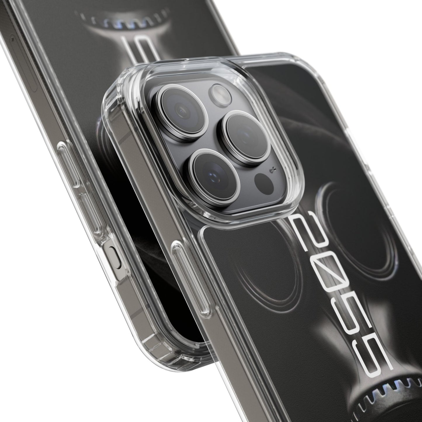 Phone Case Dystopian Gas Mask Design