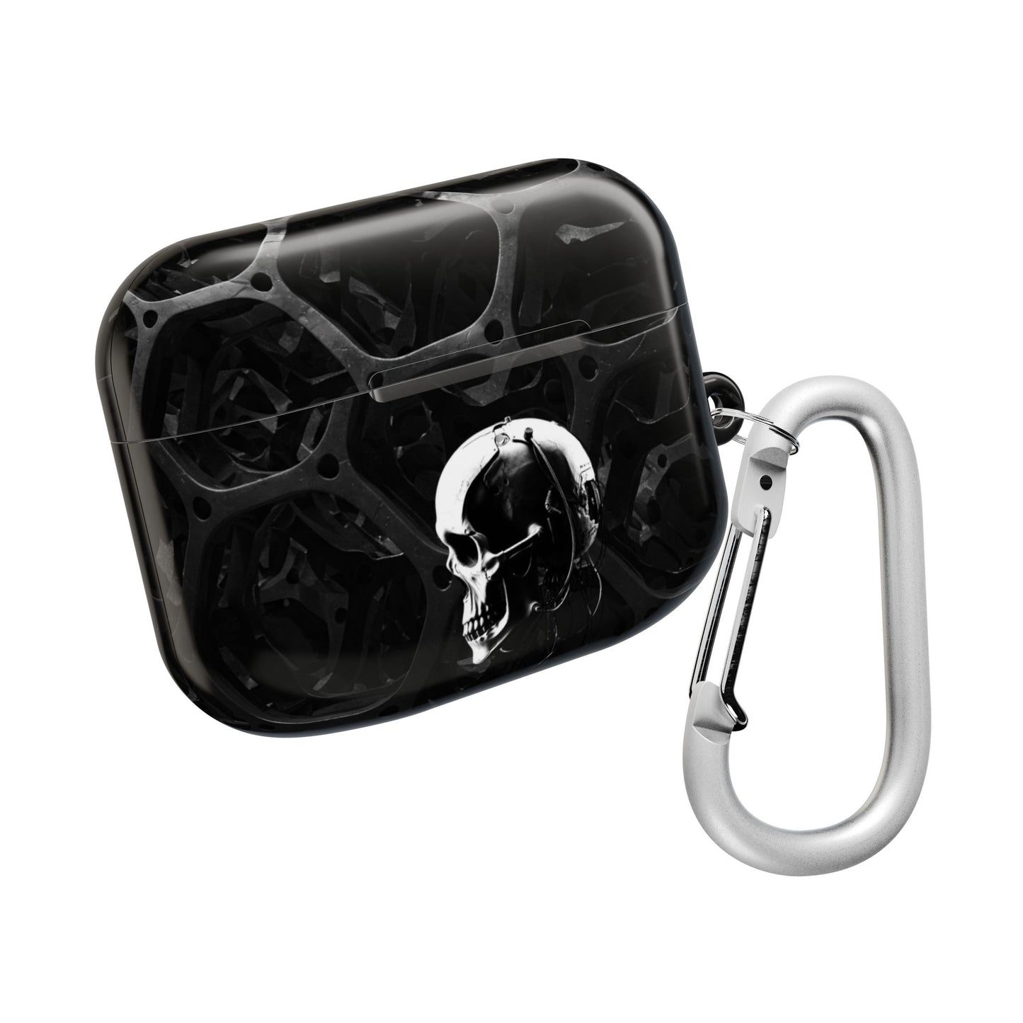 Stylish Skull AirPod Cases, Trendy AirPod Cover, Unique Earbuds Protector, Tech Accessory, Gift for Music Lovers