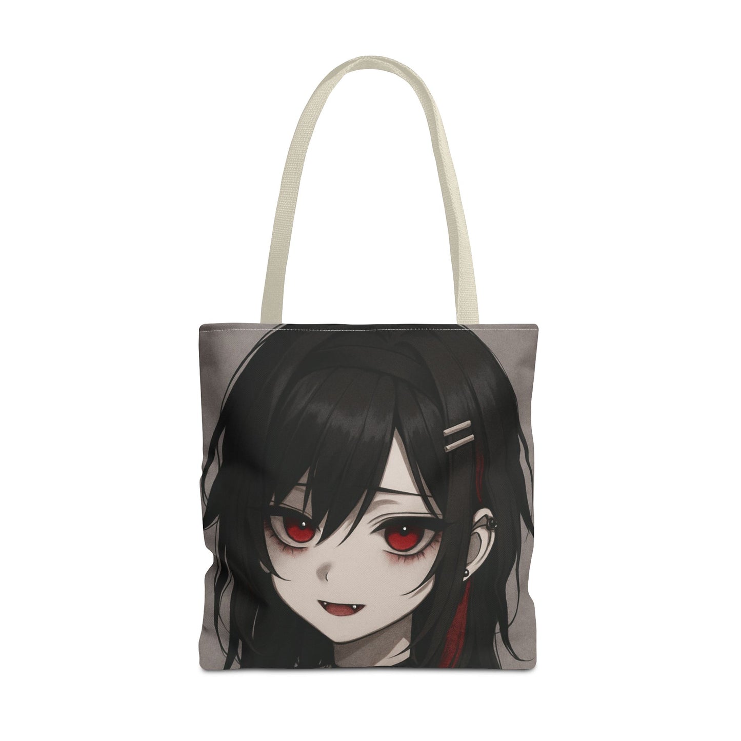 Anime-Inspired Tote Bag, Eco-Friendly Bag, Stylish Carry-All, Gift for Otaku, Fashionable Shopping Tote, Unique Artwork Bag