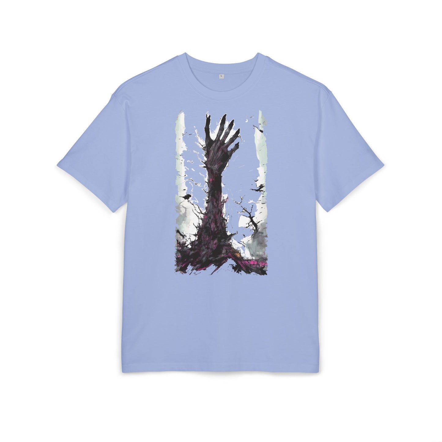 Artistic Oversized Unisex Tee, Graphic Tee, Casual Wear, Streetwear Style, Gift for Art Lovers, Unique T-Shirt Design