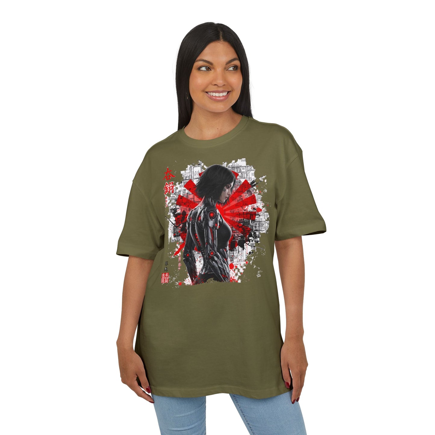 Japanese Art Unisex Tee, Oversized Graphic Tee, Streetwear Fashion, Anime Lovers Gift, Comfortable Everyday Wear