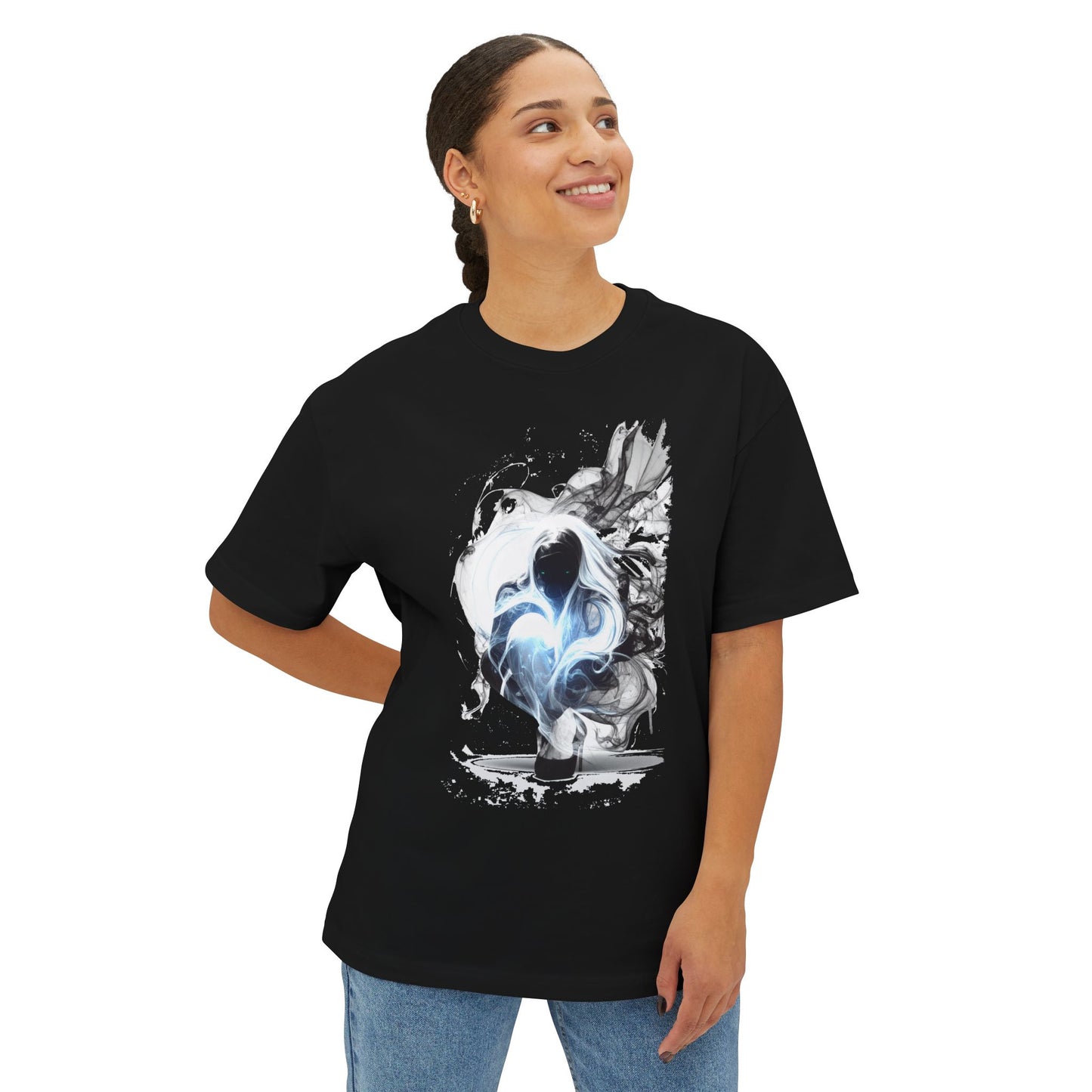 Trendy Oversized Boxy Tee, Casual Unisex T-Shirt, Comfortable Graphic Tee, Everyday Wear, Gift for Friends