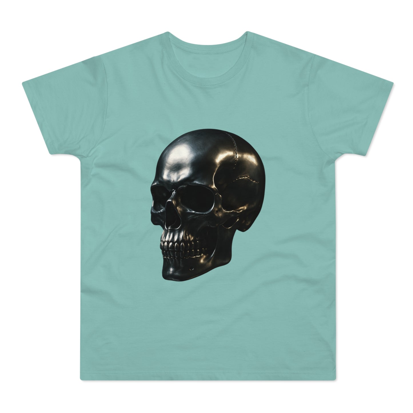 Gothic Skull Unisex T-Shirt, Edgy Graphic Tee, Halloween Apparel, Men's Casual Wear, Gift for Him
