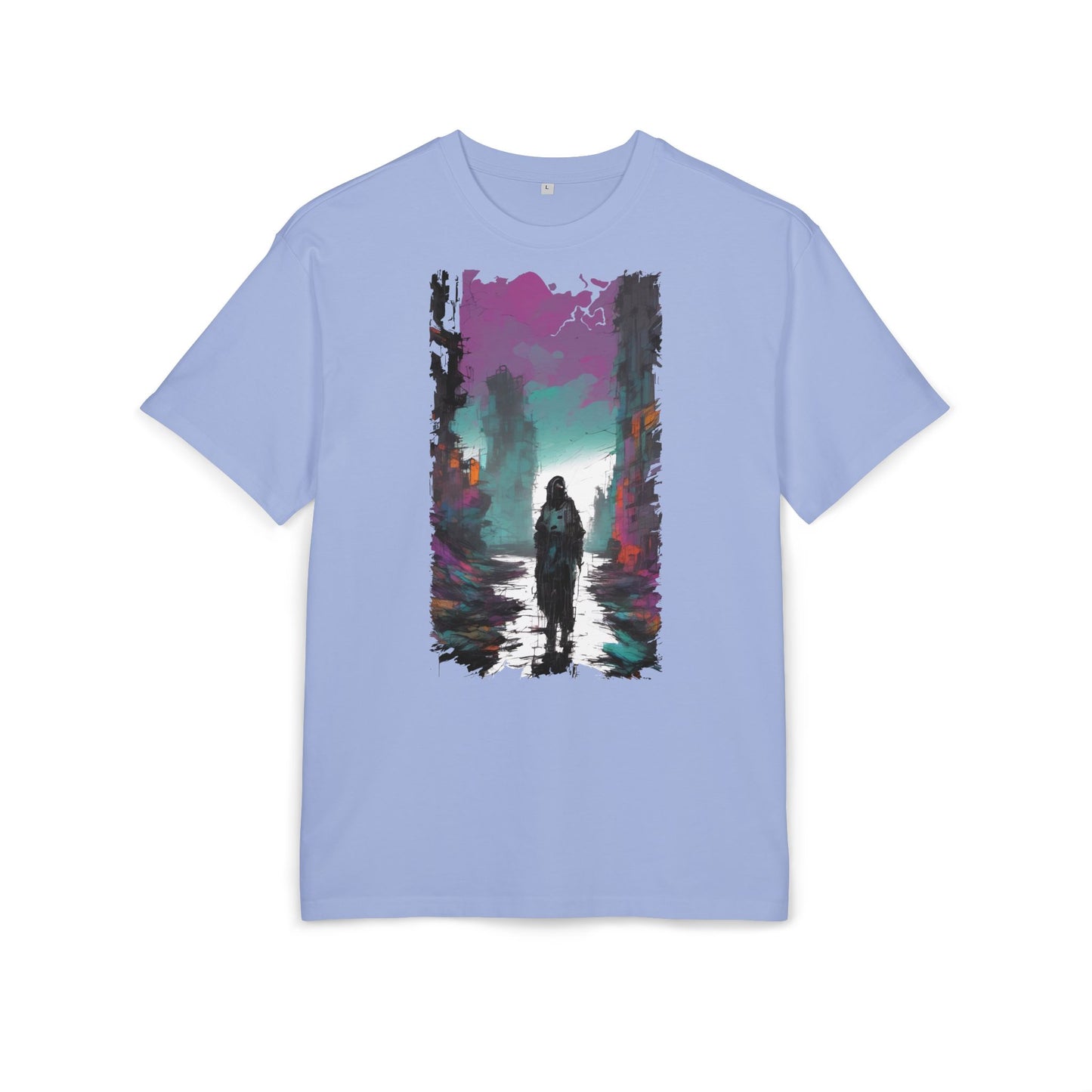 Unisex Oversized Graphic Tee with Forest Silhouette | Comfy Casual Wear, Gift for Nature Lovers, Ideal for Camping, Hiking, Everyday Style