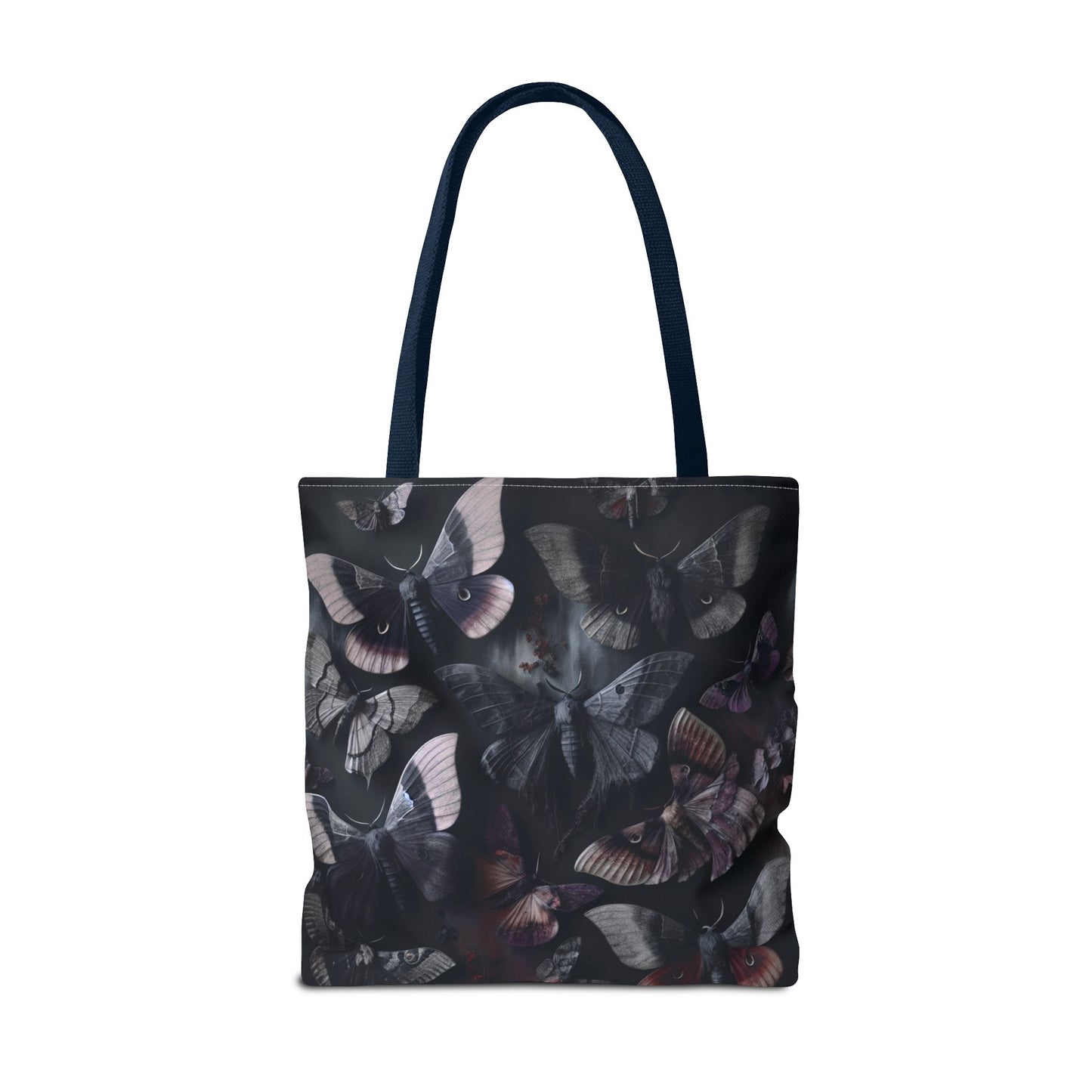 Gothic Moth Bag - Stylish and Versatile, Eco-friendly Shopping, Gift for Nature Lovers, Beach and Travel Use, Bohemian Decor