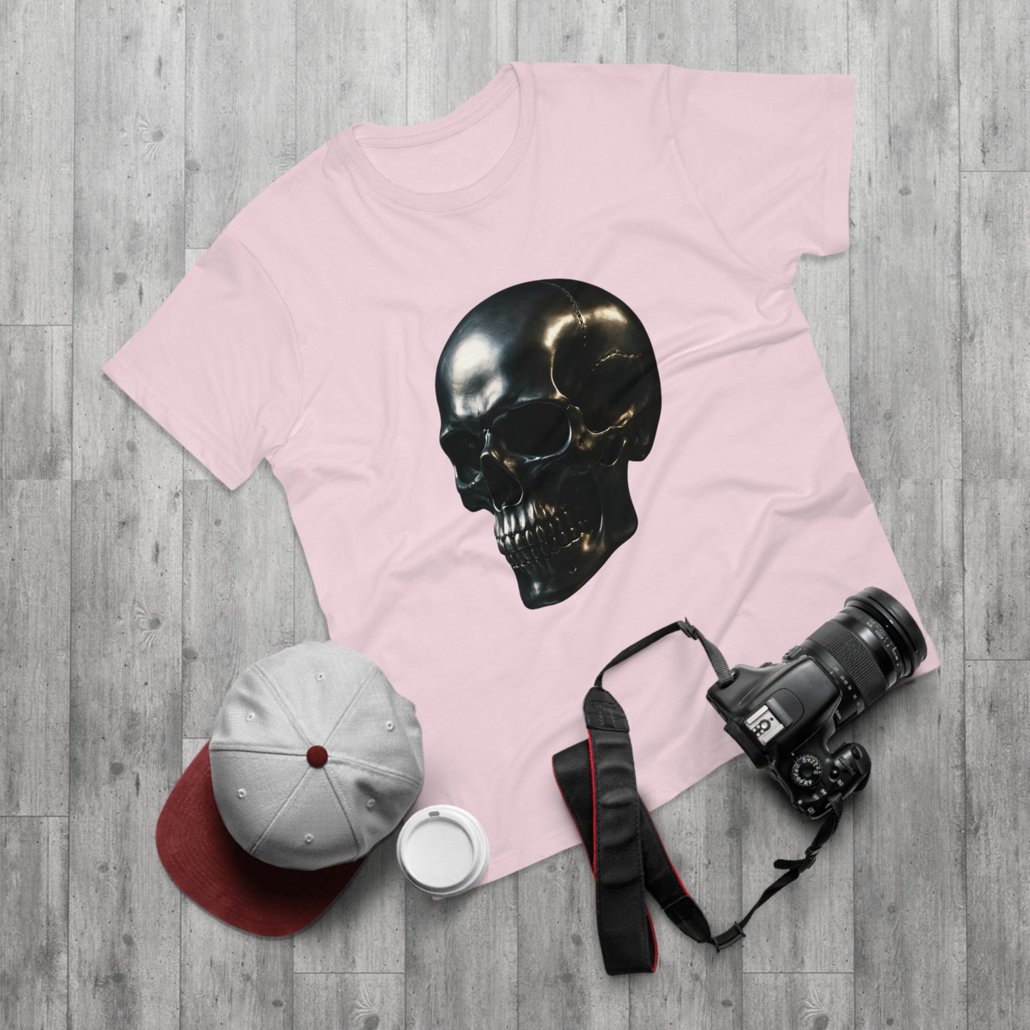 Gothic Skull Unisex T-Shirt, Edgy Graphic Tee, Halloween Apparel, Men's Casual Wear, Gift for Him