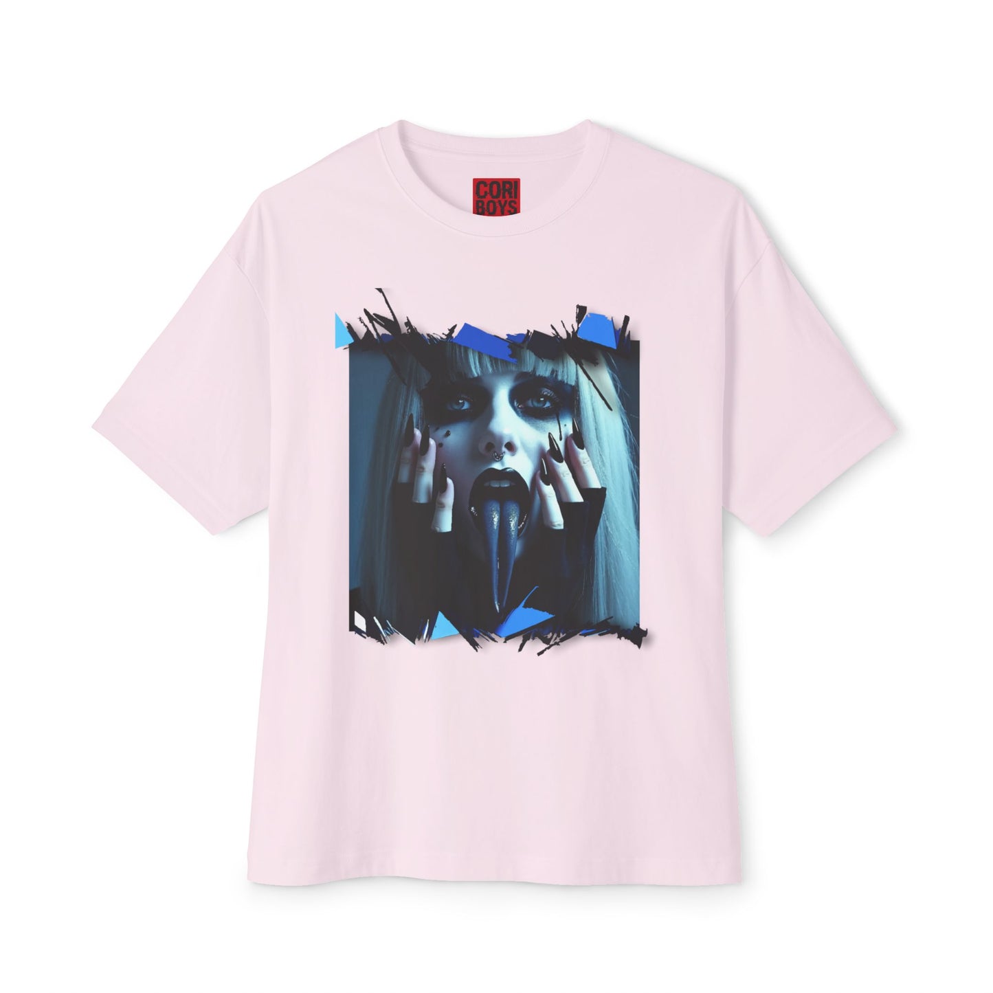 Edgy Oversized Tee - Unisex Graphic Shirt, Streetwear Fashion, Unique Gift for Him/Her, Casual or Trendy Look, Art Enthusiast Apparel