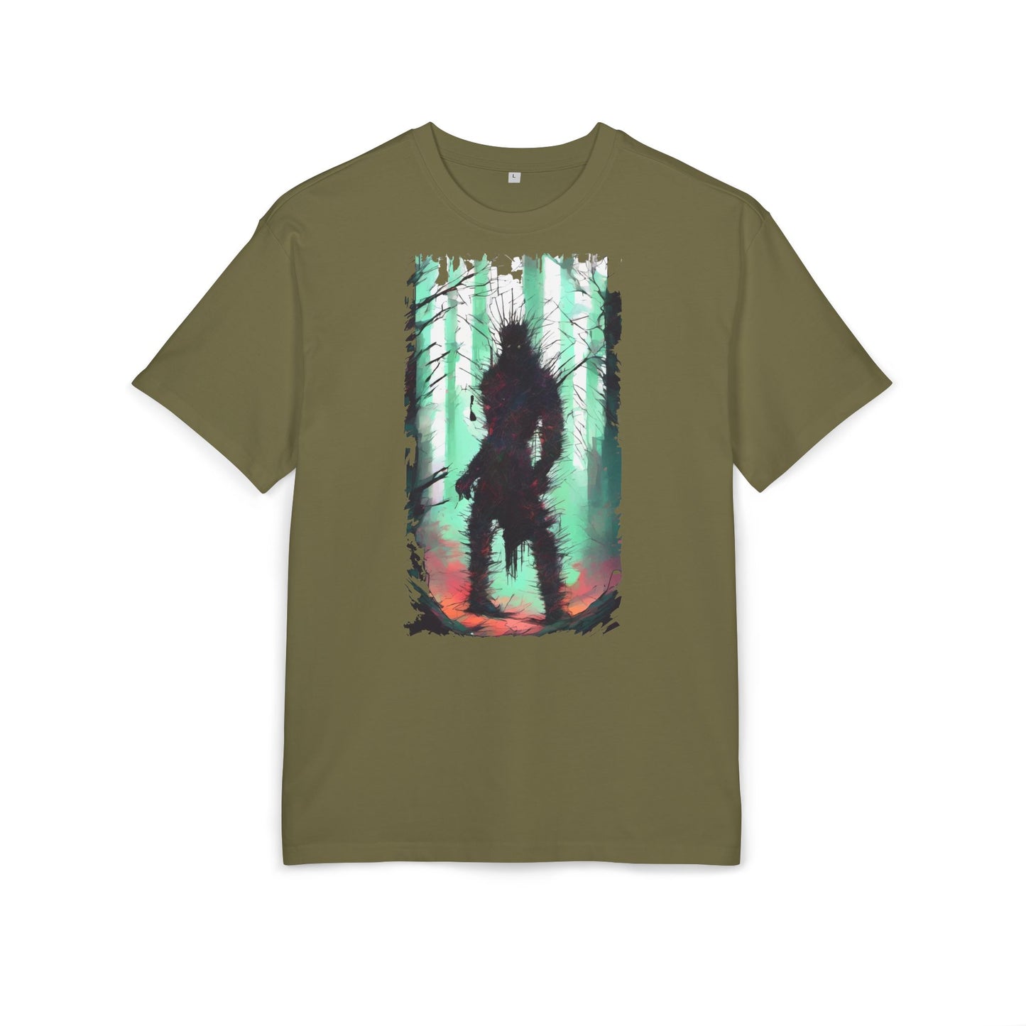Unisex Oversized Graphic Tee with Forest Silhouette | Comfy Casual Wear, Gift for Nature Lovers, Ideal for Camping, Hiking, Everyday Style