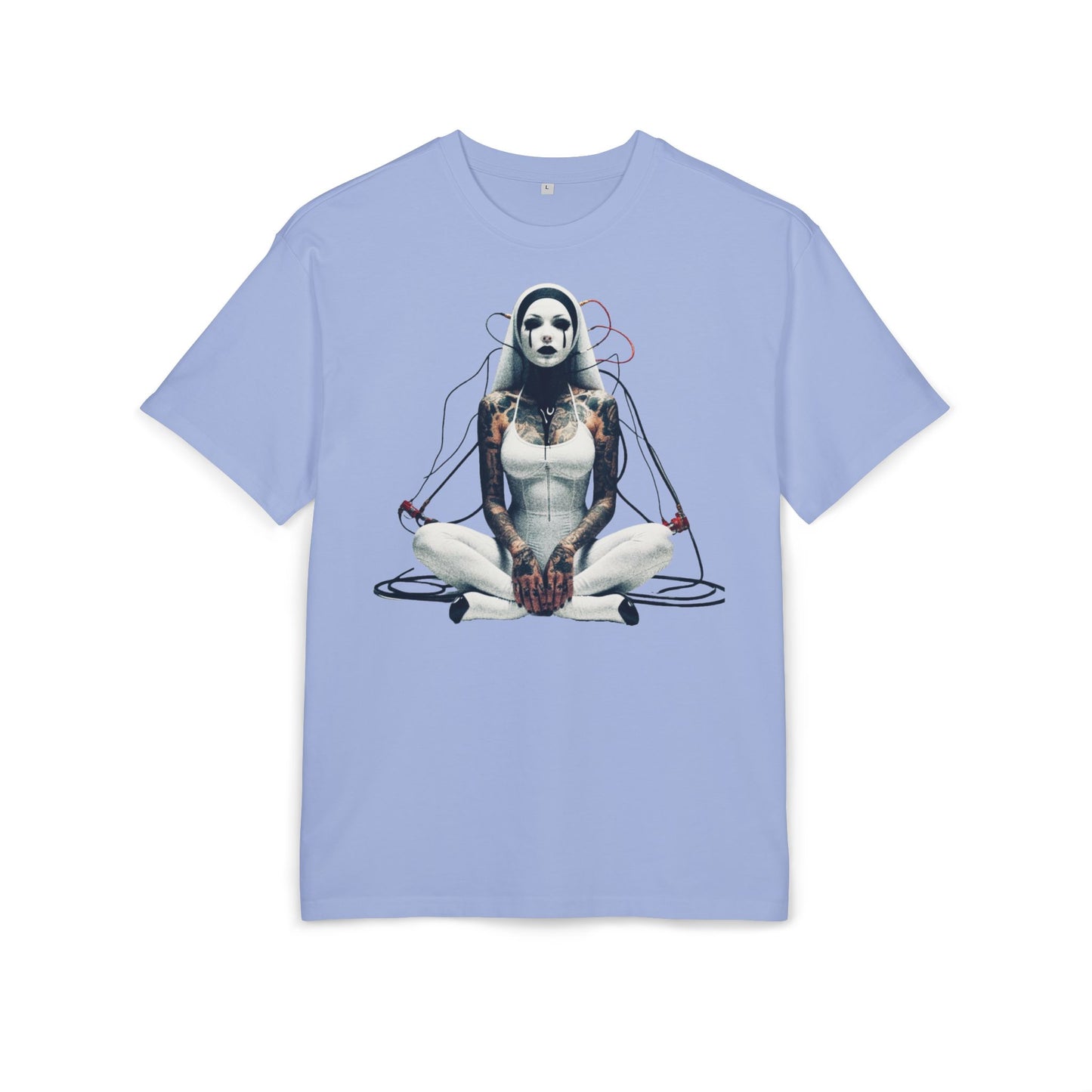 Artistic Unisex Oversize Tee - Unique Graphic Design for Creative Spirits