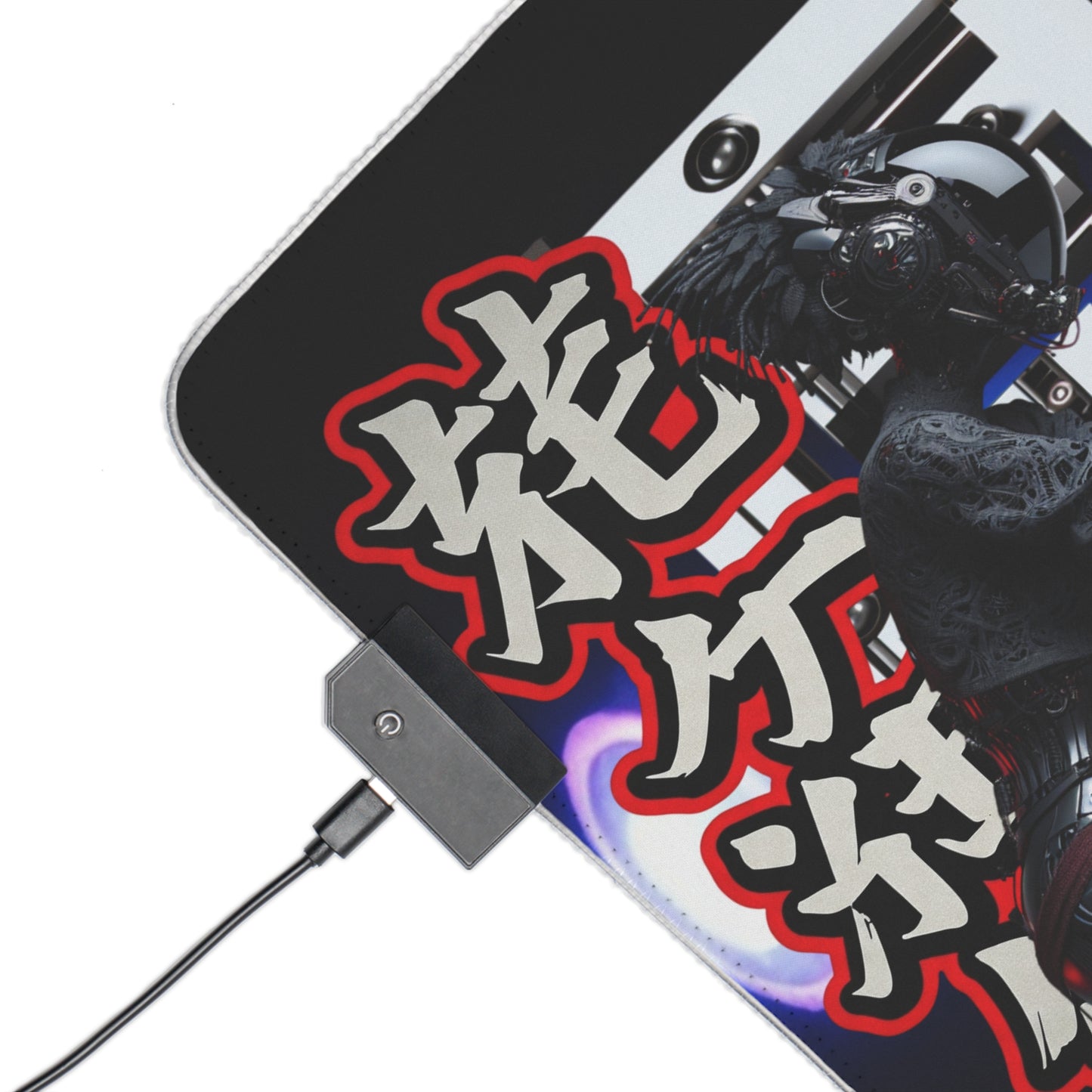 LED Gaming Mouse Pad – Electric Ninja Design for Gamers