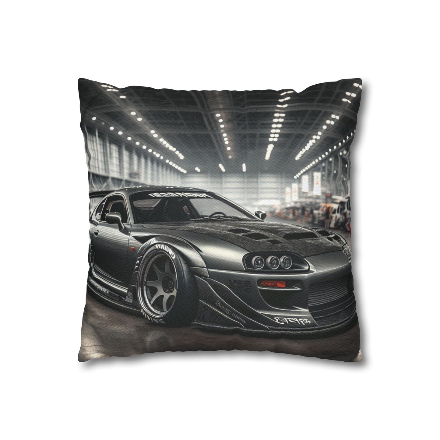 Car Enthusiast Pillowcase, Automotive Decor, Gift for Him, Racer Decoration, Motorsport Home Accessories