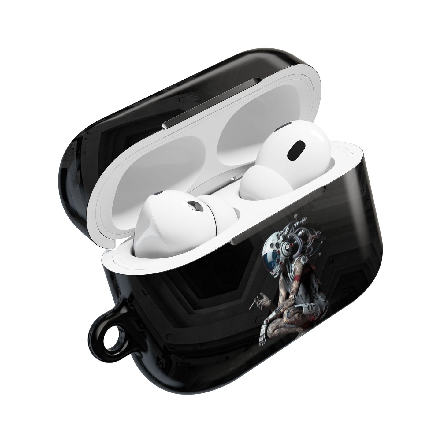 Futuristic AirPod Cases - Stylish Protection for Music Lovers, Gift for Tech Enthusiasts, Trendy Headphone Cover, Unique Tech Gift