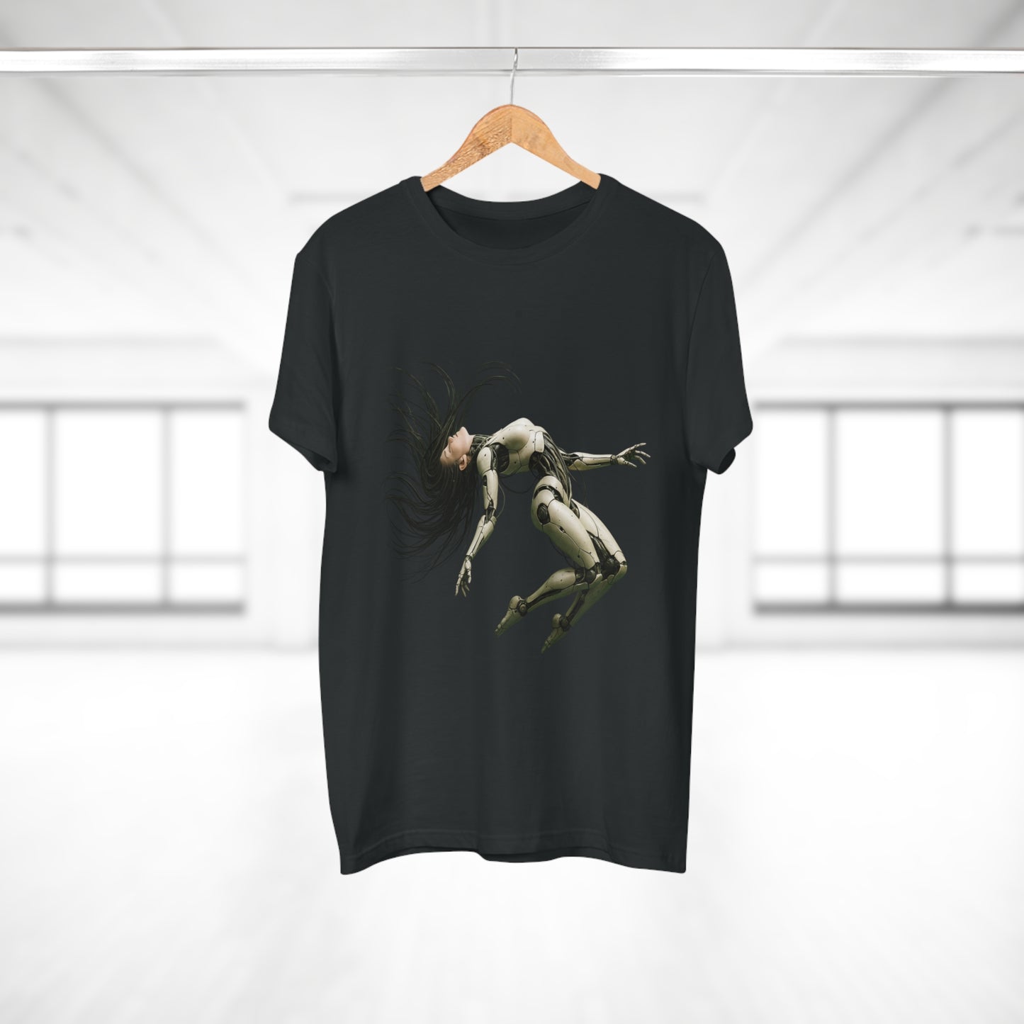 Futuristic Robot Graphic Tee for Men & Women, Tech Lover Gift, Unisex T-Shirt, Casual Wear, Unique Gift, Trendy Fashion