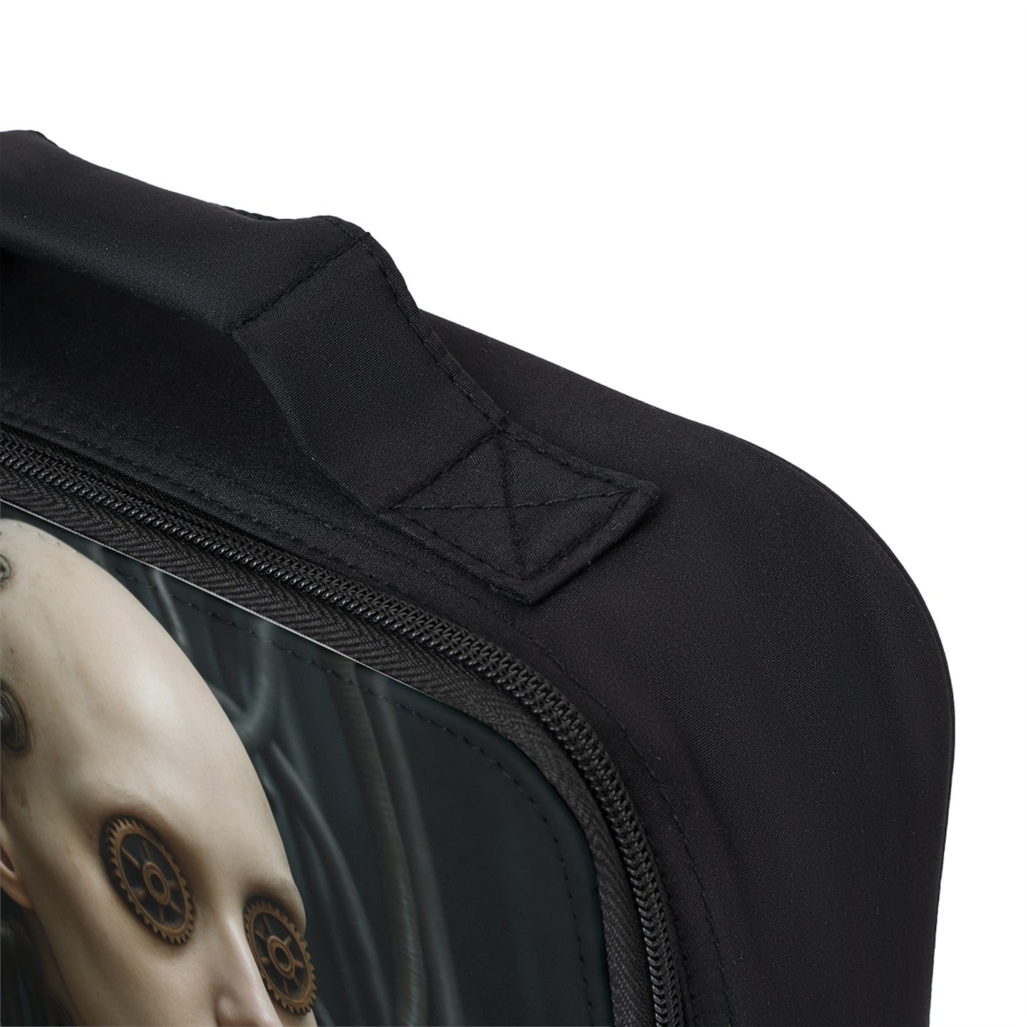 Futuristic Lunch Bag with Cyberpunk Design, Insulated Lunch Tote, Unique Gift for Tech Lovers, Back to School, Everyday Use, Food Carrier