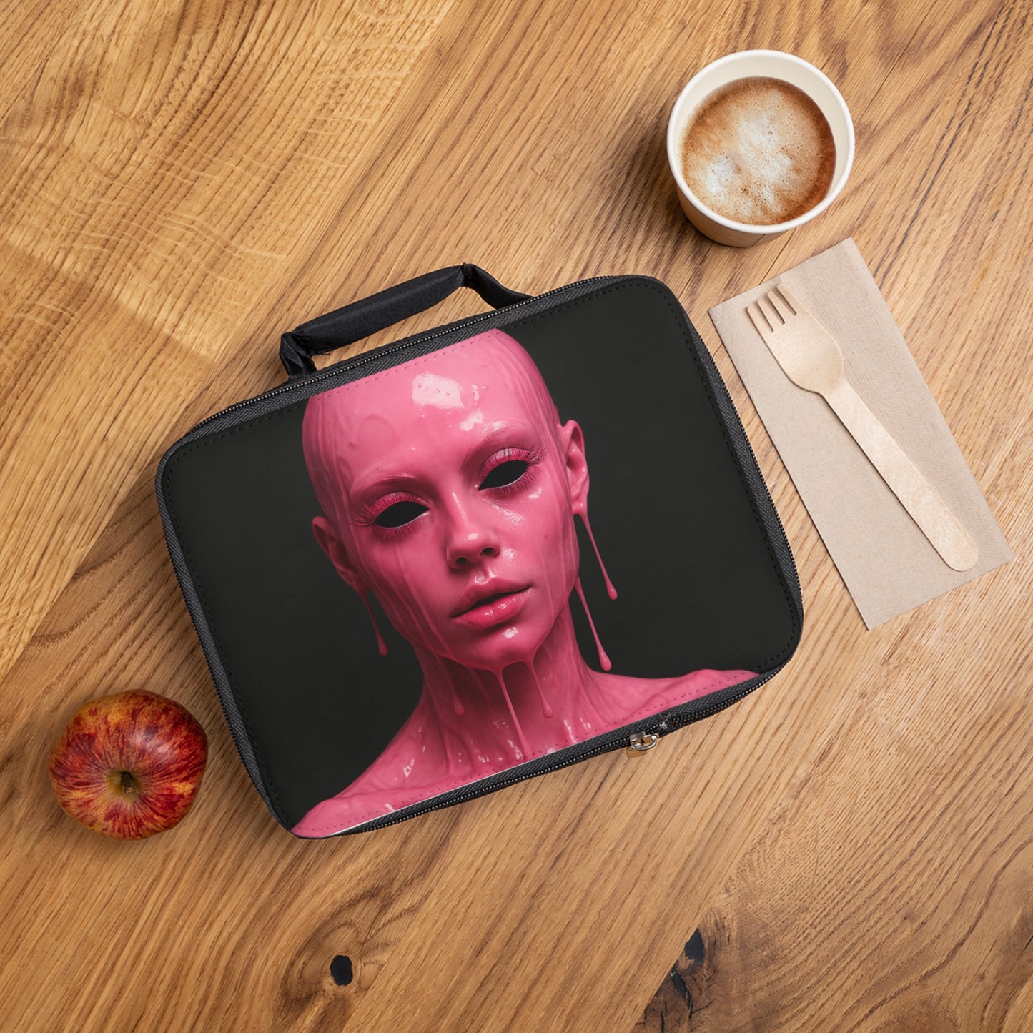 Stylish Art Lunch Bag | Trendy Tote for School, Work, Picnic, Eco Friendly, Unique Gift