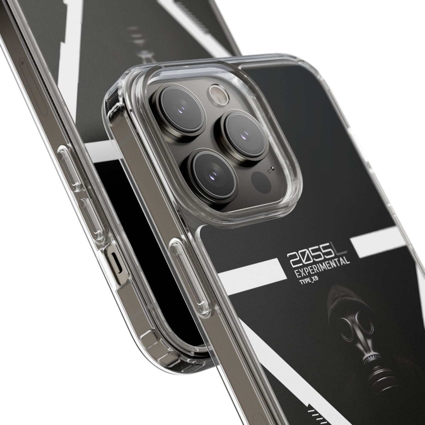 Clear Phone Case - Cyber Design Print