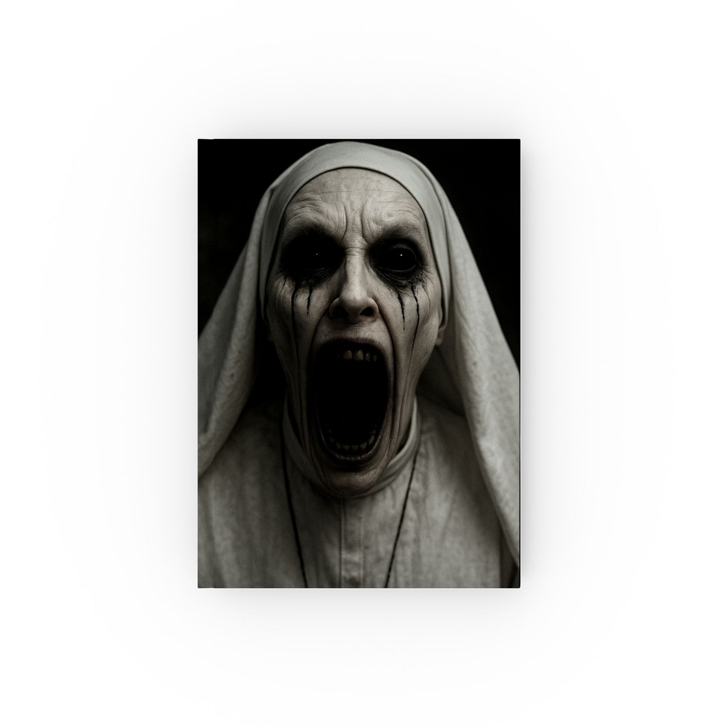 Horror-Themed Hard Backed Journal, Scary Writing Notebook, Perfect for Halloween, Dark Aesthetic Journal, Gift for Horror Fans