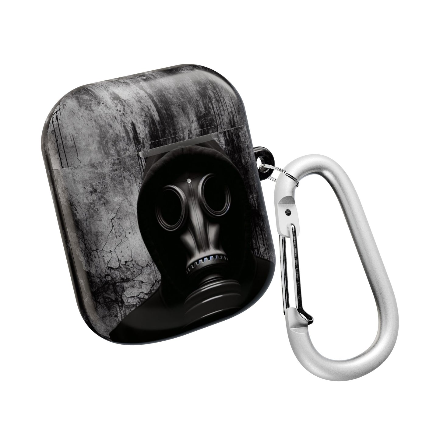 Gritty AirPod Cases - Urban Style, Tech Accessories, Music Lover Gift, Black & Gray Aesthetic, Unique Earbud Cases, Trendy Tech Gear