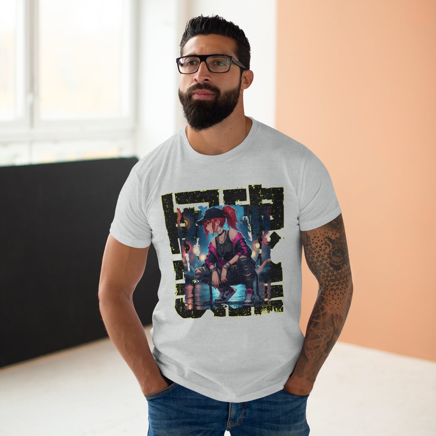 Trendy Graphic Tee for Men & Women, Urban Style Shirt, Casual Wear, Gift for Gamer, Streetwear Apparel