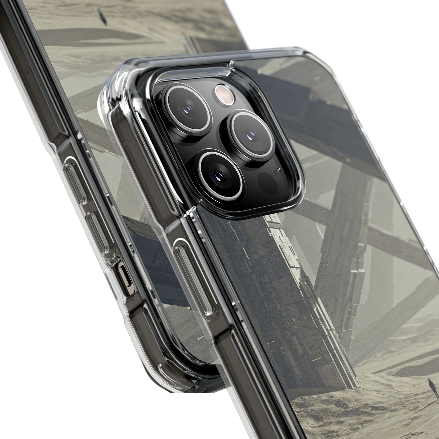 Magnetic Clear Impact Cases - Aesthetic Phone Protection, Unique Gift for Tech Lovers, Sleek Design for Minimalists