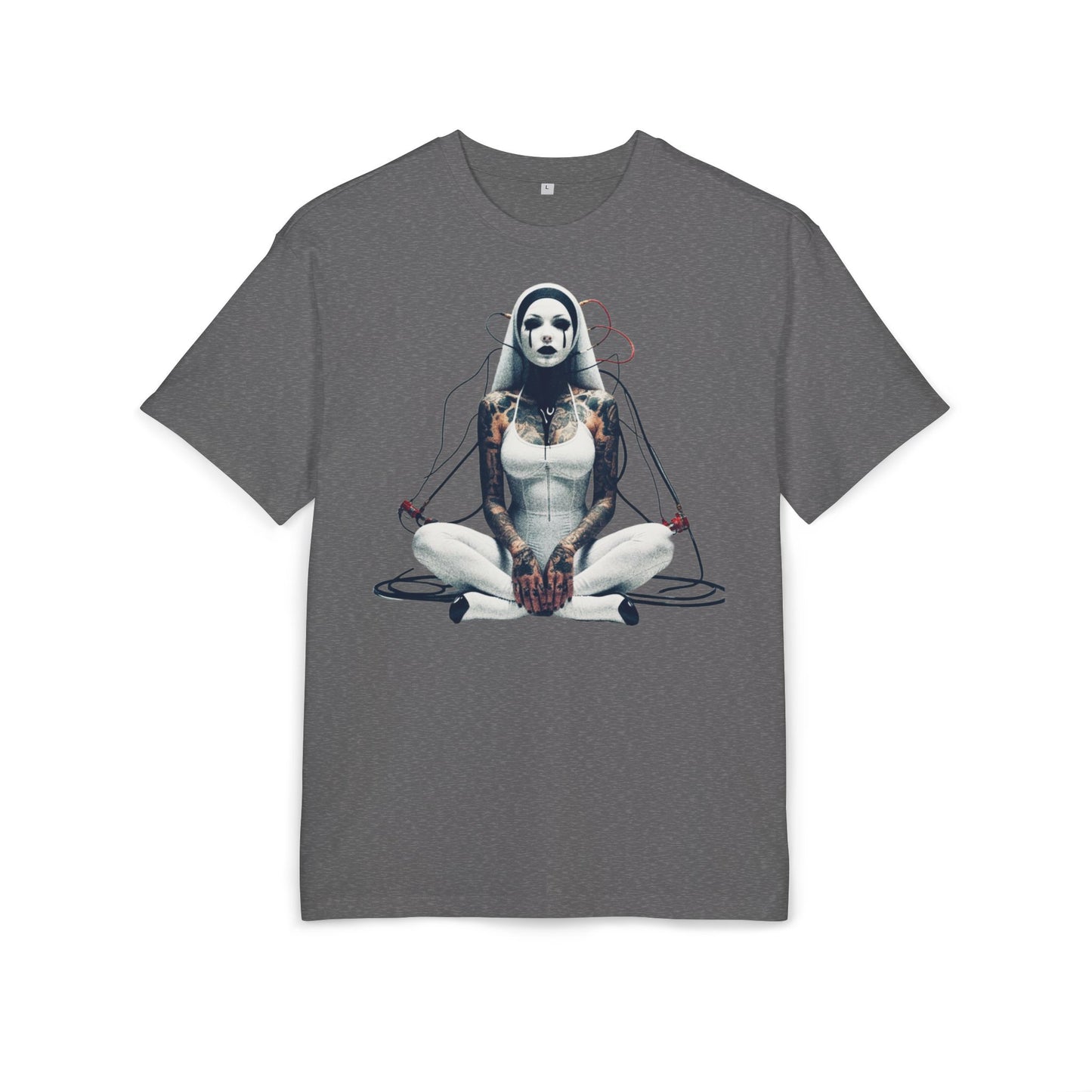 Artistic Unisex Oversize Tee - Unique Graphic Design for Creative Spirits