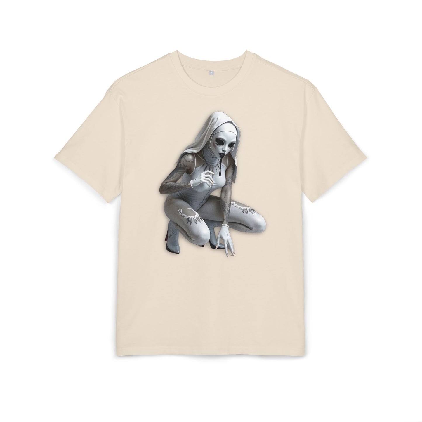 Horror Unisex Heavy Oversize Tee - Casual Streetwear
