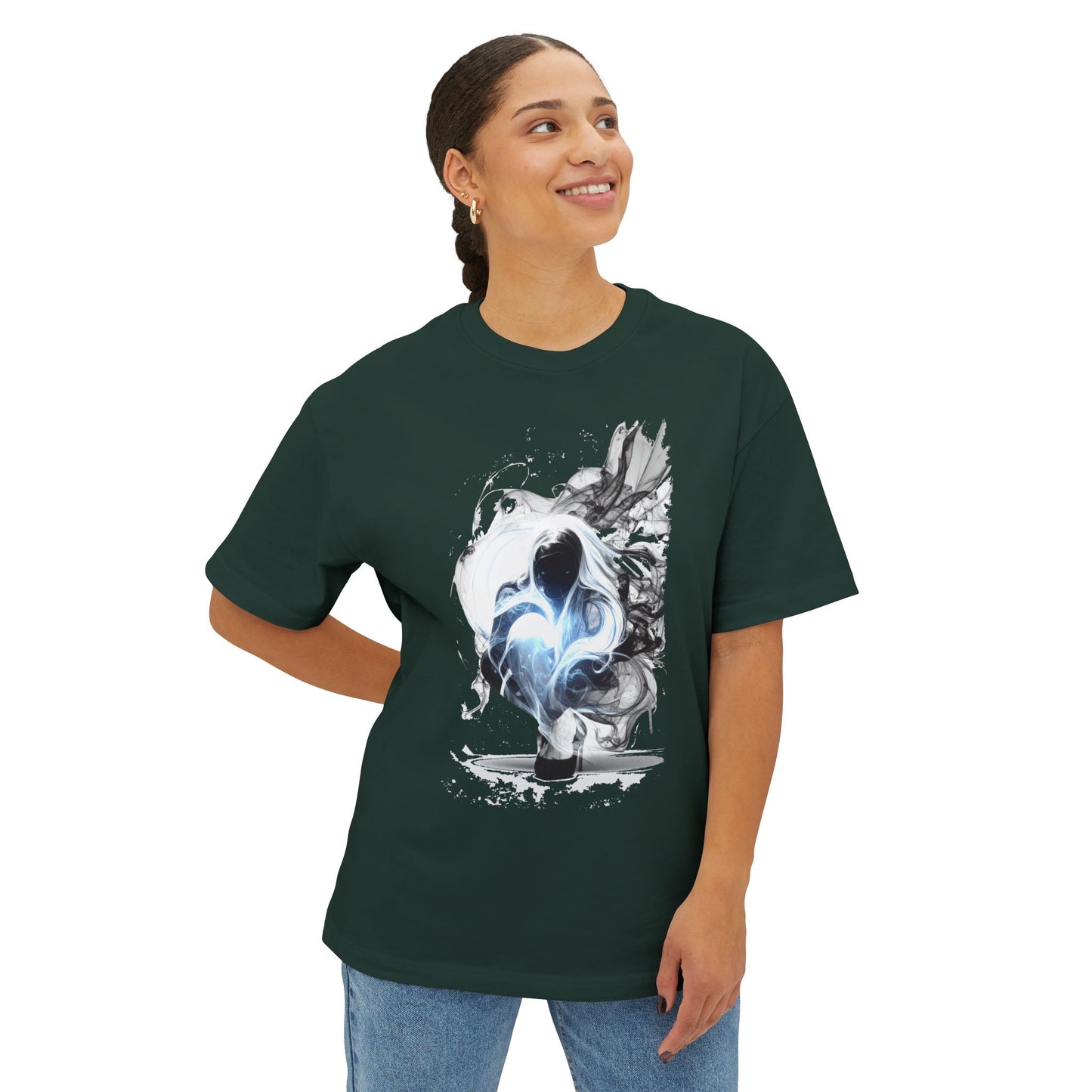 Trendy Oversized Boxy Tee, Casual Unisex T-Shirt, Comfortable Graphic Tee, Everyday Wear, Gift for Friends