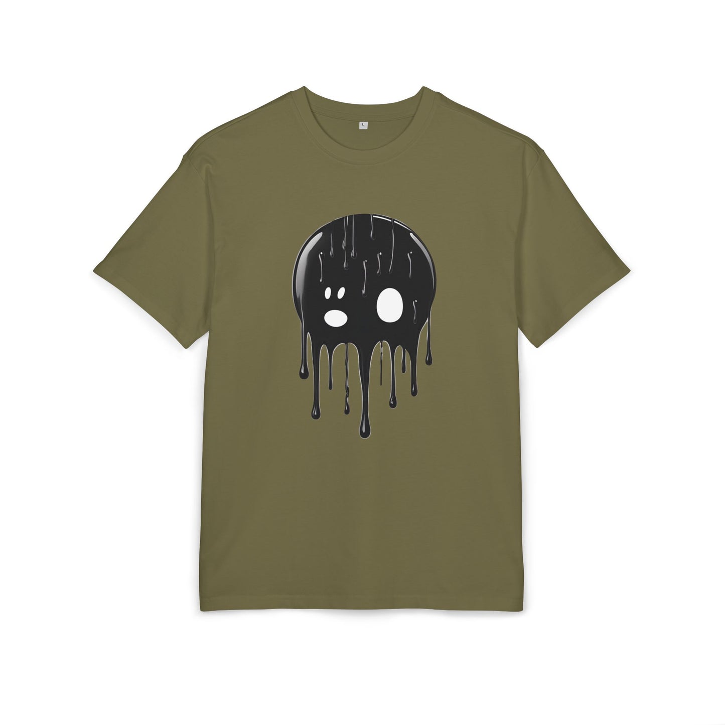 Edgy Skull Graphic Unisex Heavy Oversize Tee