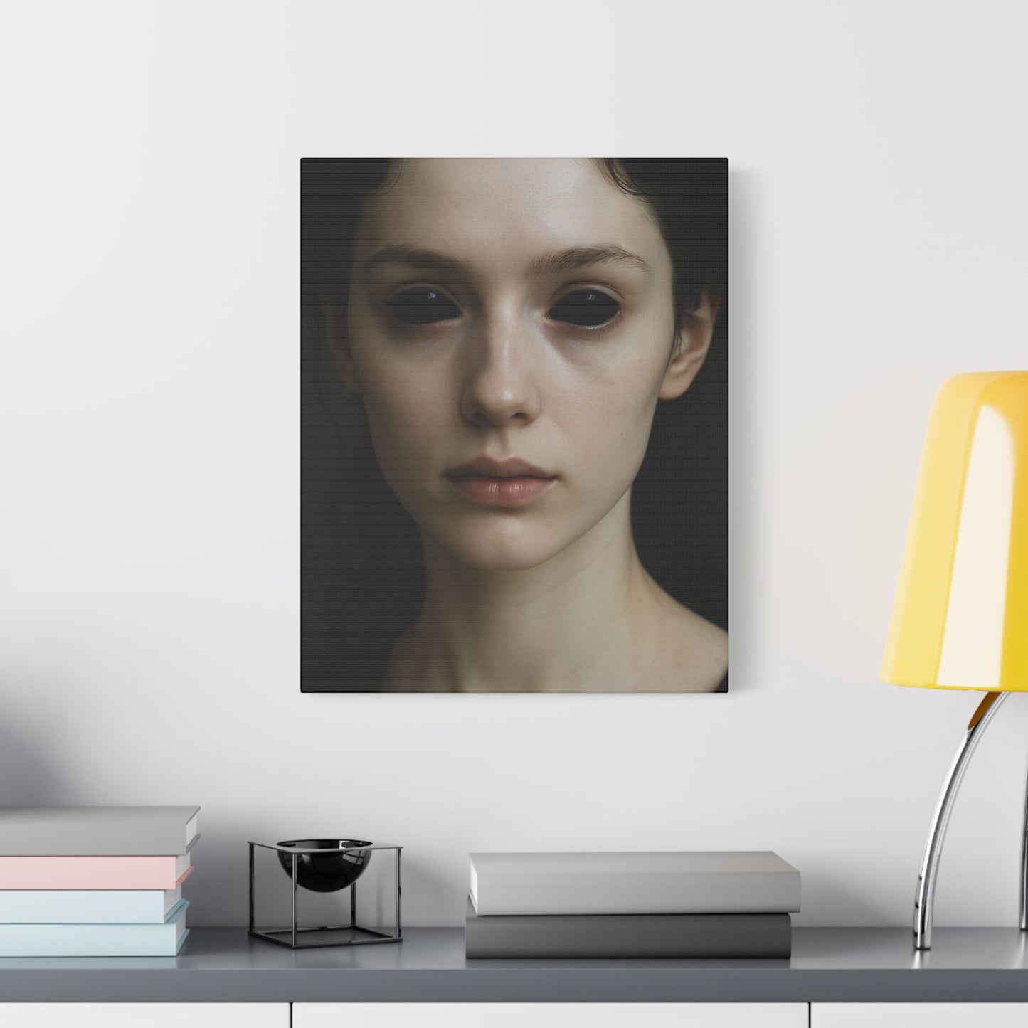 Mysterious Art Print, Surreal Wall Decor, Unique Home Accent, Modern Aesthetic, Gothic Wall Art