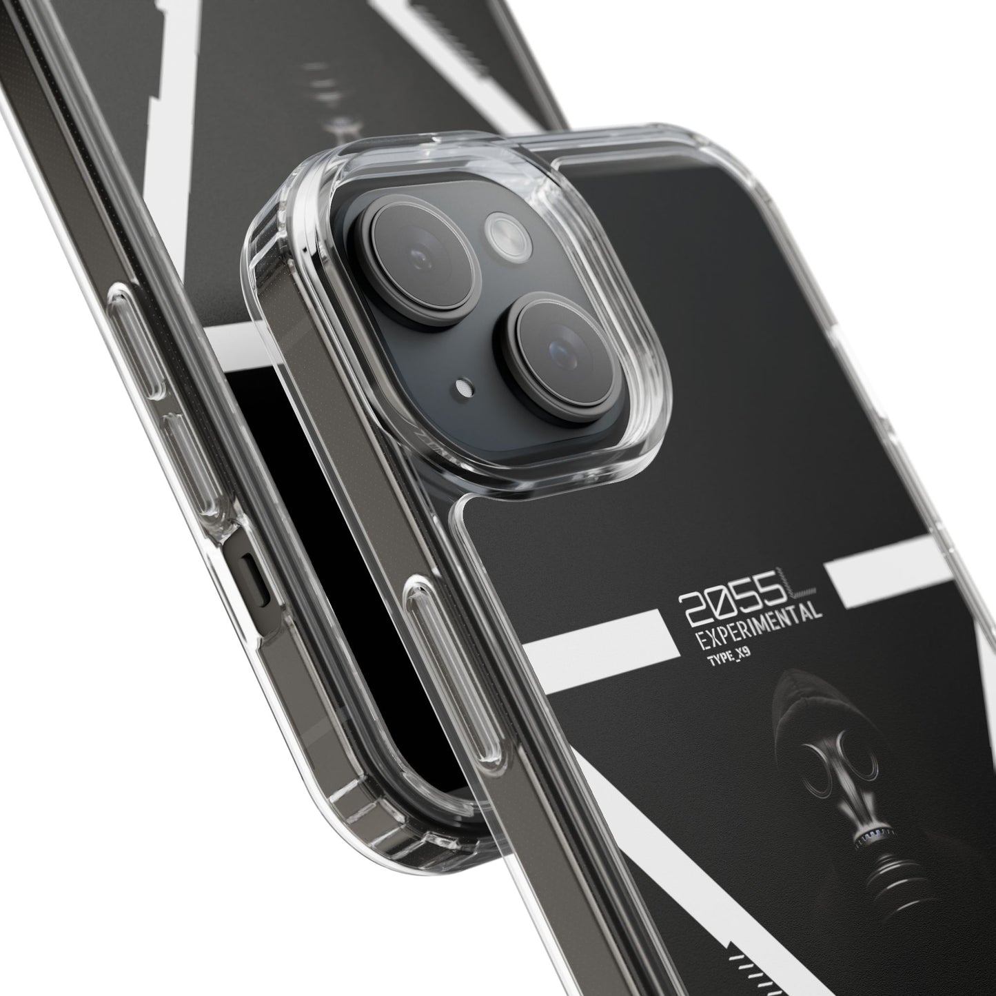 Clear Phone Case - Cyber Design Print