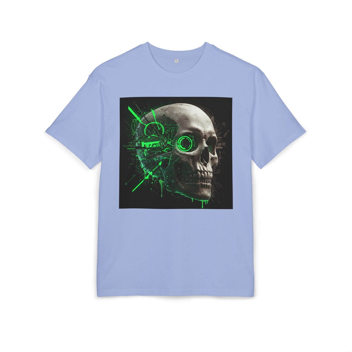 Edgy Graphic Oversize Tee | Skull Design | Streetwear Style, Casual Outfit, Music Festival Essential, Unique Gift, Unisex Apparel