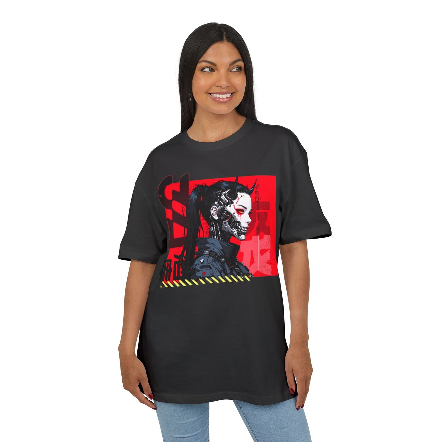 Cyber Edgy Oversize T-Shirt