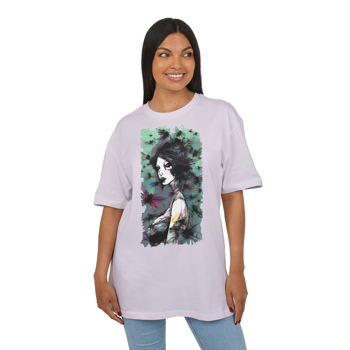 Artistic Oversize Tee - Unique Graphic Shirt for Creative Souls, Comfortable Fashion for Art Lovers, Unisex Casual Wear