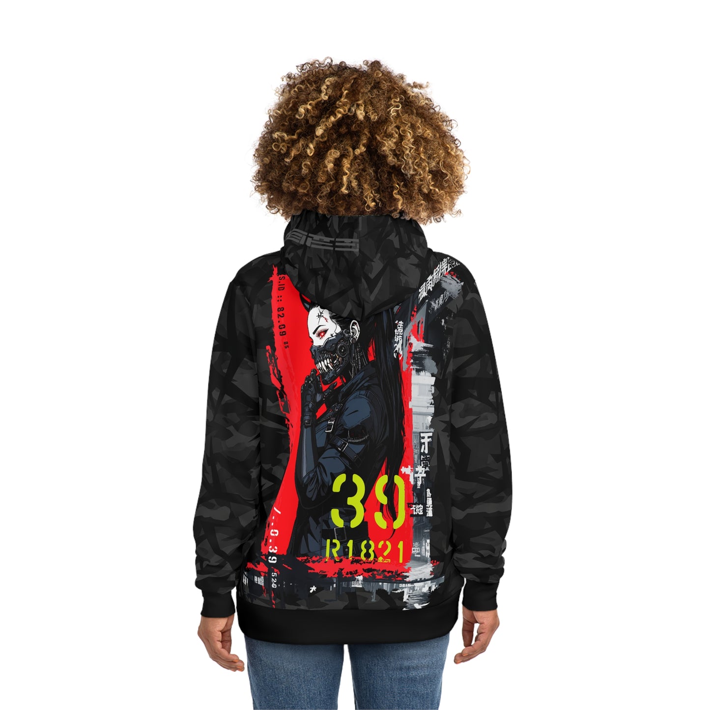Street Art Hoodie, Urban Graphic Sweatshirt, Casual Streetwear, Stylish Gift for Art Lovers, Cool Layer for Fall
