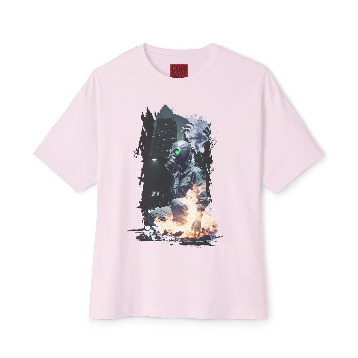 Cool Graffiti Monster Tee, Unisex Boxy T-Shirt, Streetwear Fashion, Graphic Tee, Unique Urban Style