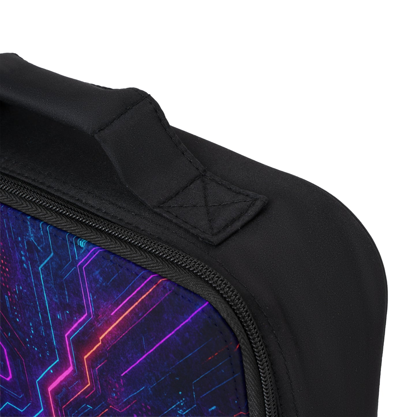Futuristic Lunch Bag | Insulated Tote for School, Work, Picnic, Tech Enthusiasts, Unique Gift Idea