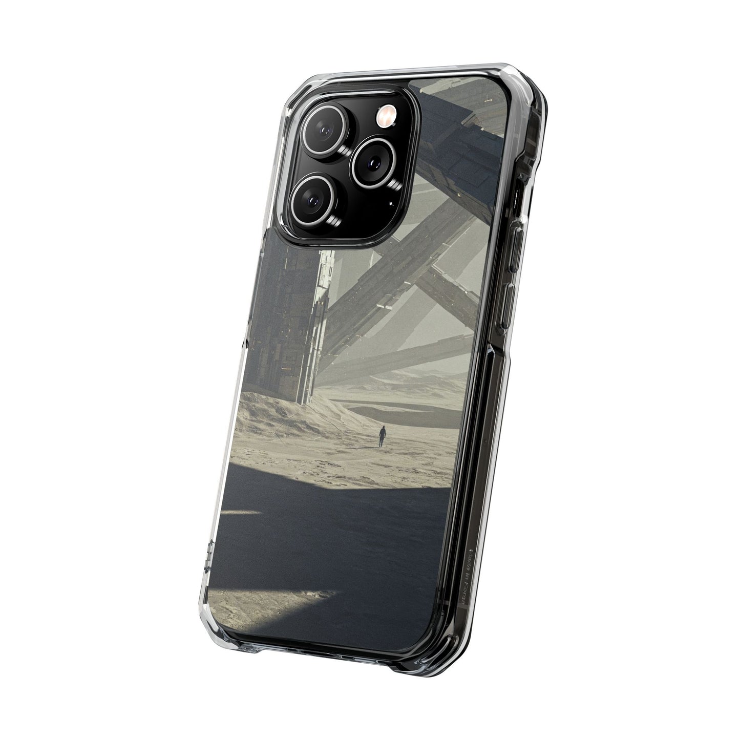 Magnetic Clear Impact Cases - Aesthetic Phone Protection, Unique Gift for Tech Lovers, Sleek Design for Minimalists