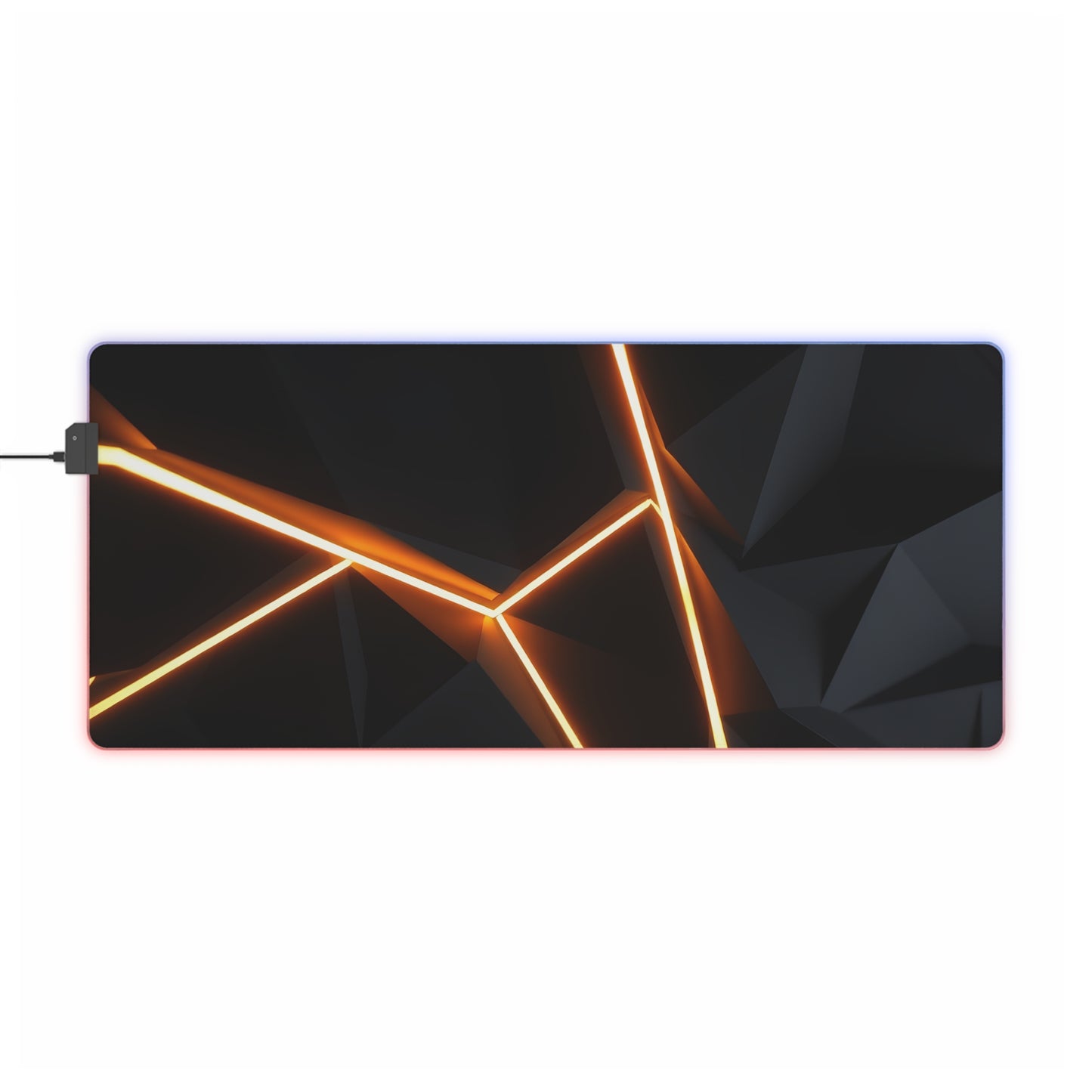 Gaming Mouse Pad with Abstract Cyber Design