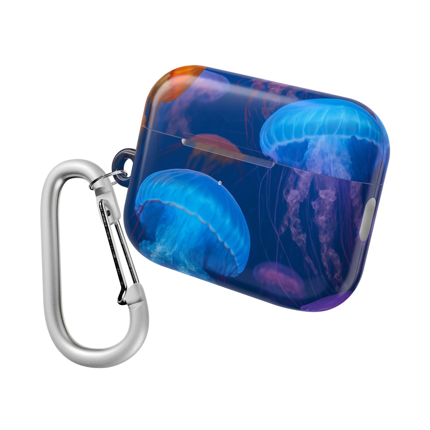 Vibrant Jellyfish AirPod Case, Ocean-Themed Accessory, Colorful AirPod Cover, Unique Gift for Ocean Lovers, Underwater Aesthetic
