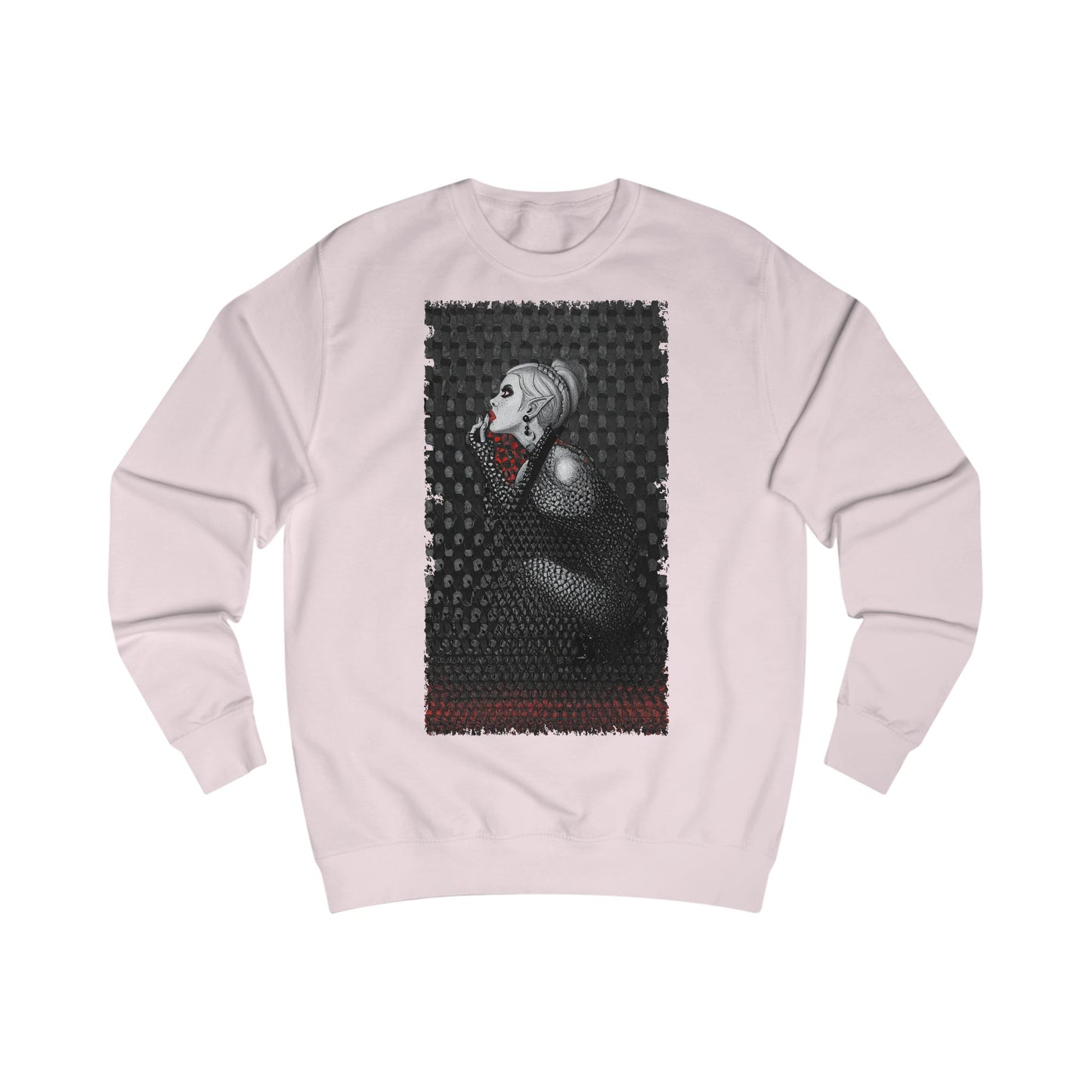 Artistic Unisex Sweatshirt with Unique Design, Cozy Layering Piece, Gift for Art Lovers, Fall Fashion, Casual Style