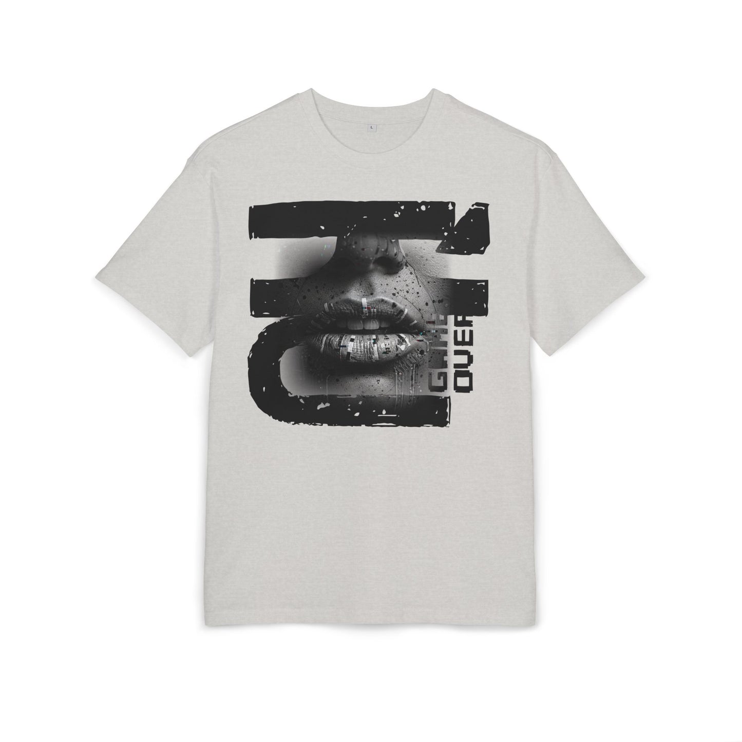 Gamer Unisex Oversized Tee - Game Over Graphic Tee