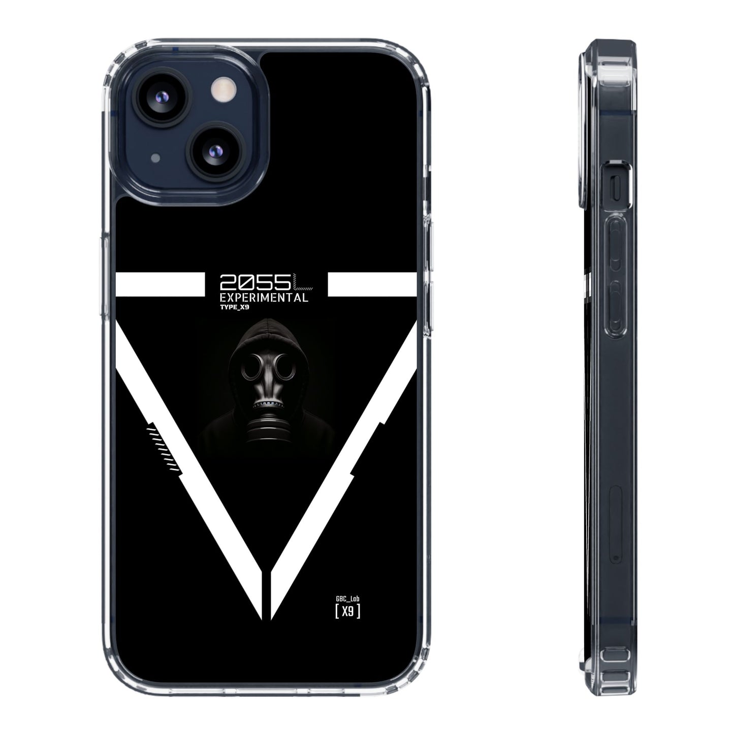 Clear Phone Case - Cyber Design Print