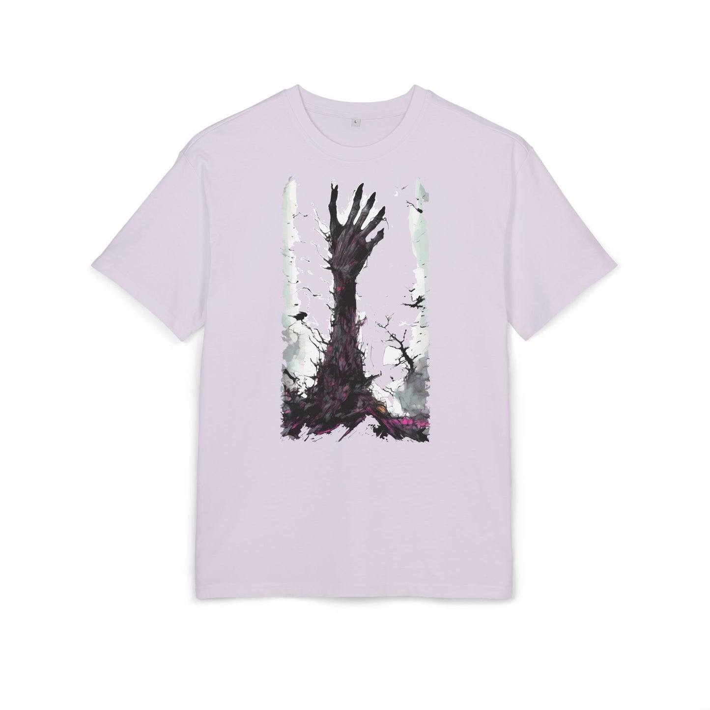 Artistic Oversized Unisex Tee, Graphic Tee, Casual Wear, Streetwear Style, Gift for Art Lovers, Unique T-Shirt Design