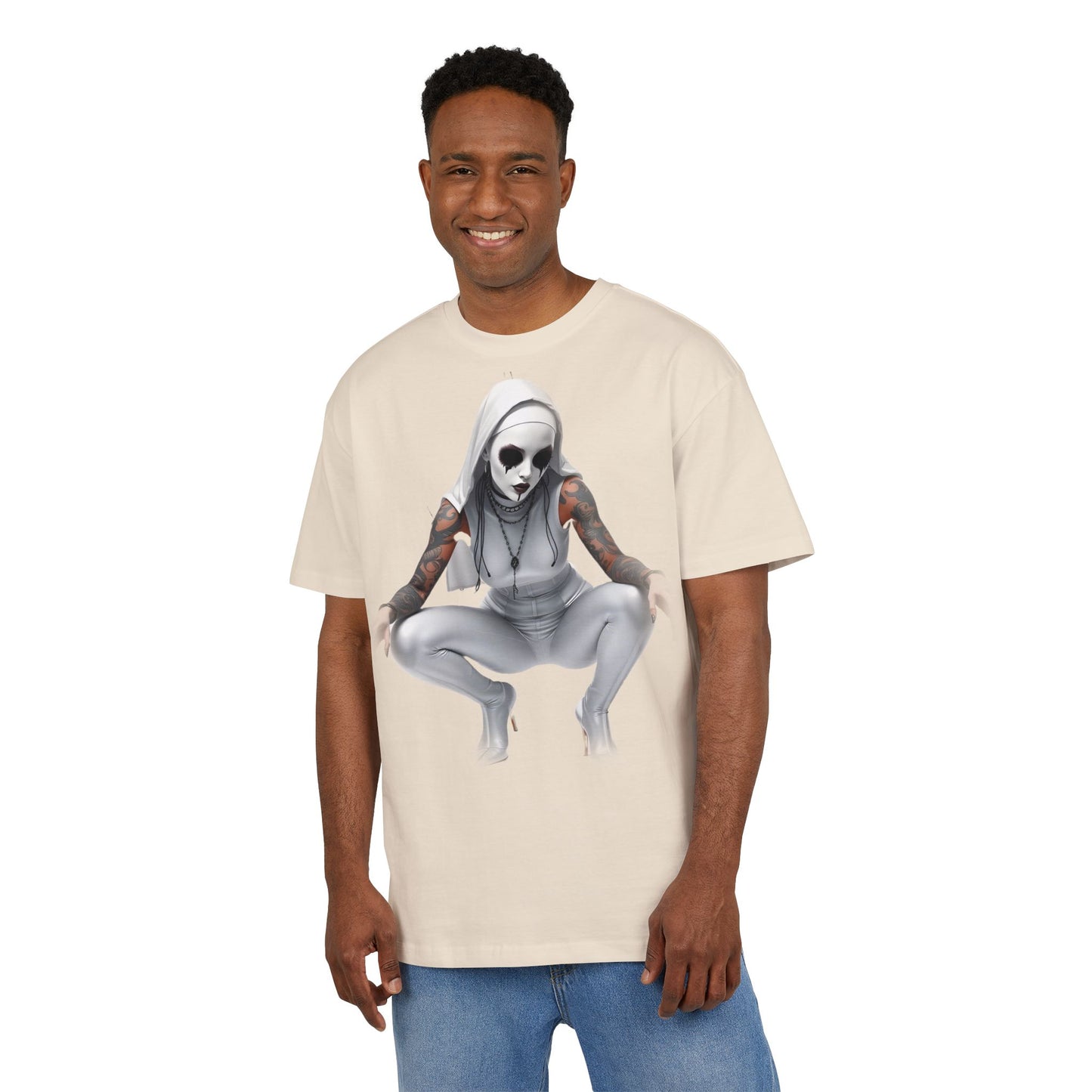 Horror Style Oversized Unisex T-shirt