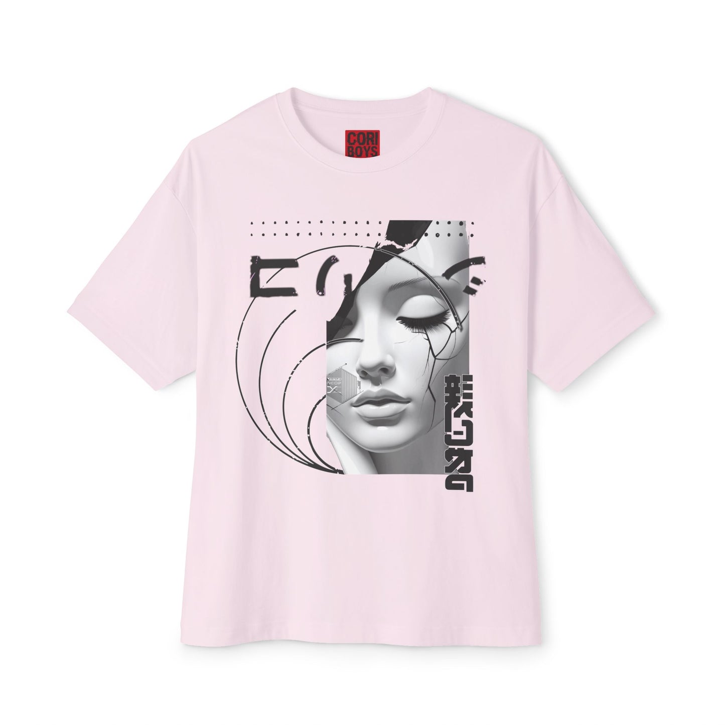 Chic Graphic Tee, Casual Fashion Shirt, Summer Outfit Top, Gift for Her, Artistic Oversized T-Shirt